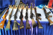 Police trace a stash of weapons belonging to surrendered Maoists in Chikkamagaluru forest